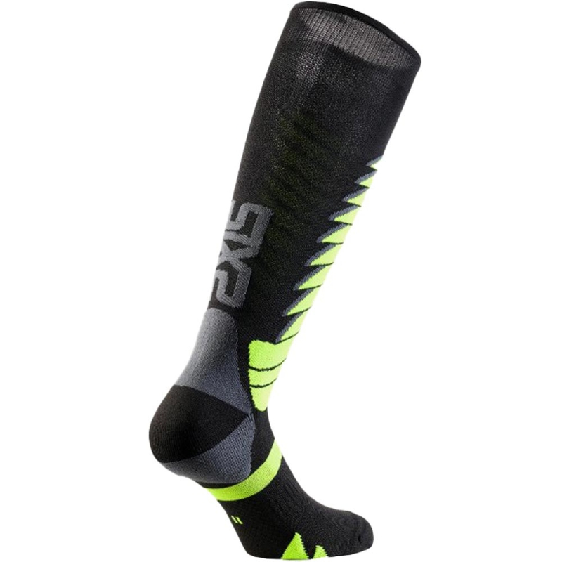 Funkcjonalne podkolanówki SIXS SPEED V3 czarno-zielone