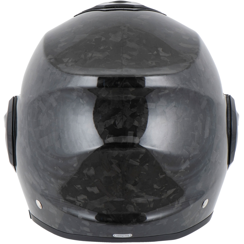 Kask motocyklowy typu flip-up Scorpion EXO-TECH EVO ONYX CARBON Solid w kolorze czarnym