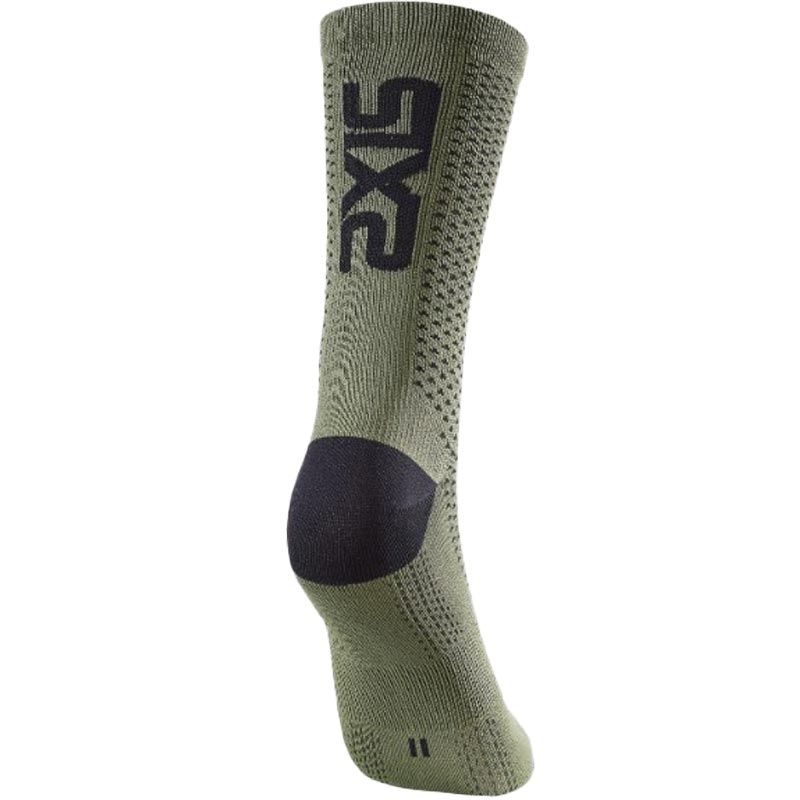 Skarpetki funkcjonalne SIXS SHORT LOGO V2 zielone