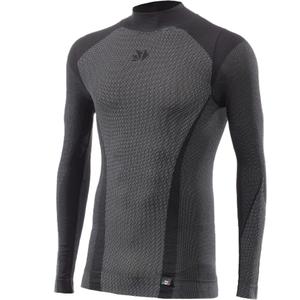 Funkcjonalna koszulka z długim rękawem SIXS TS3 V2 czarny karbon