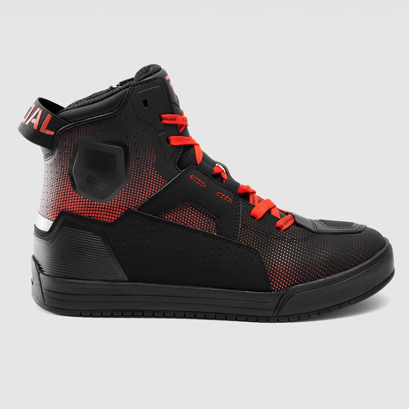 Buty motocyklowe Rebelhorn Vandal II czarno-czerwone