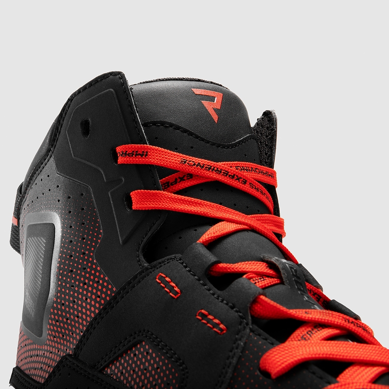 Buty motocyklowe Rebelhorn Vandal II czarno-czerwone