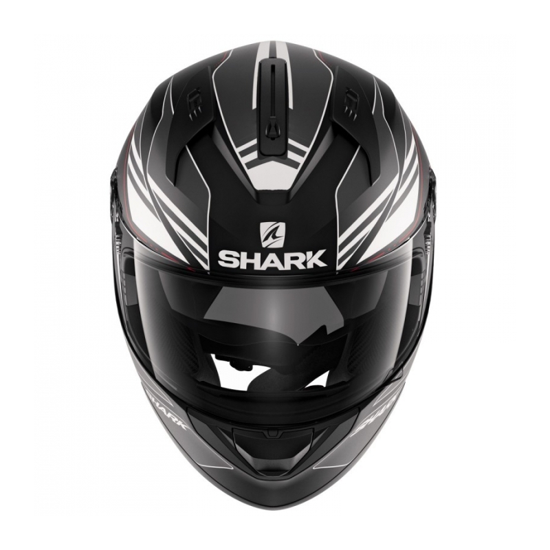 Integralny kask motocyklowy SHARK RIDILL Tika Mat czarno-szaro-biały