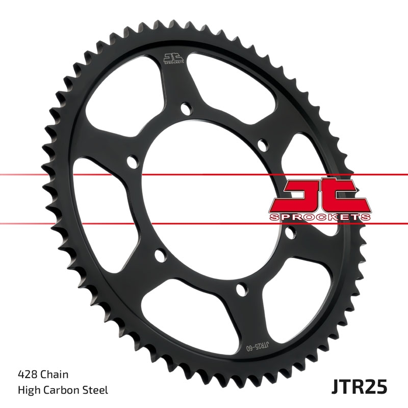 Rear sprocket JT 58T, 428