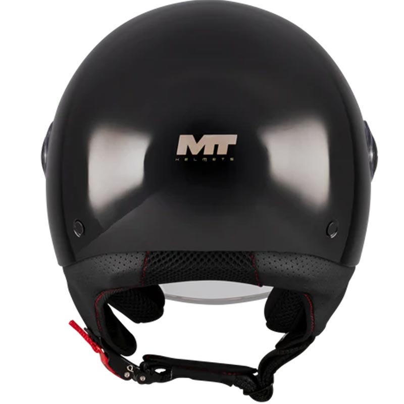 Kask motocyklowy otwarty MT Street S Pure A1 czarny