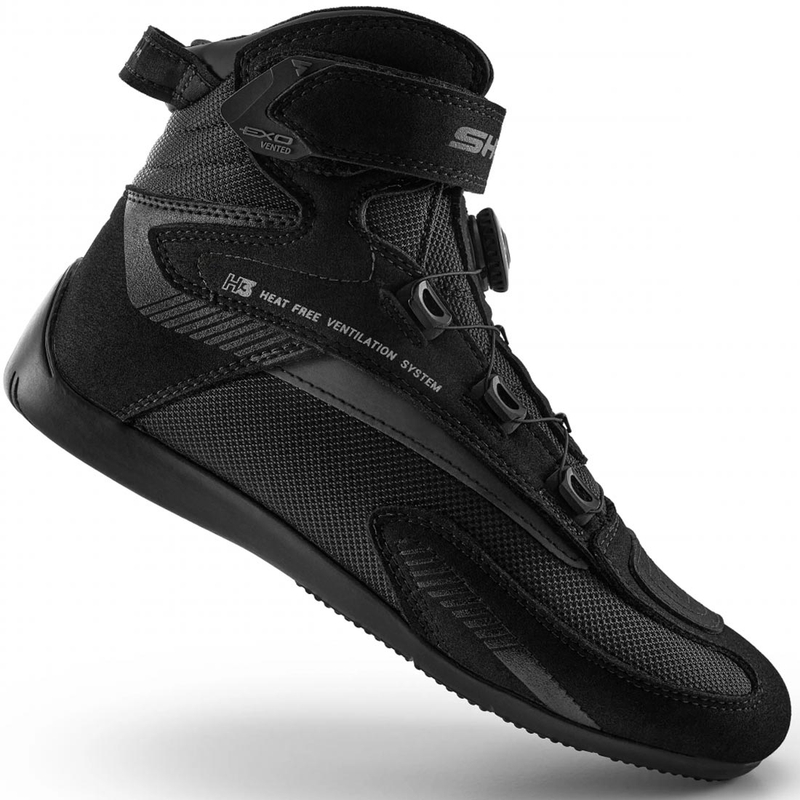 Buty motocyklowe Shima Exo czarno-czarne