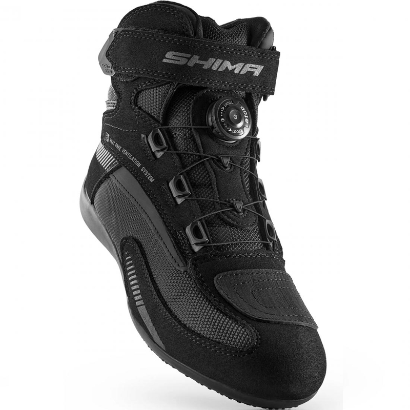 Buty motocyklowe Shima Exo czarno-czarne