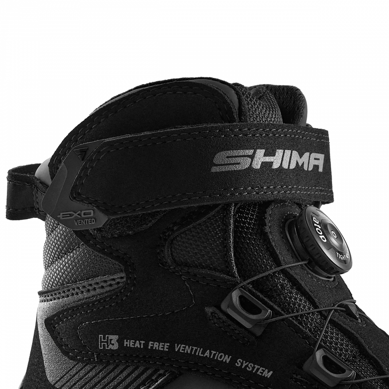 Buty motocyklowe Shima Exo czarno-czarne
