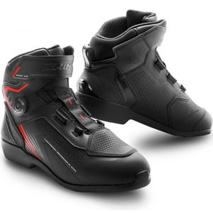 Buty motocyklowe Shima Enzo Air czarno-czerwone
