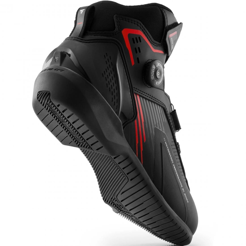 Buty motocyklowe Shima Enzo Air czarno-czerwone