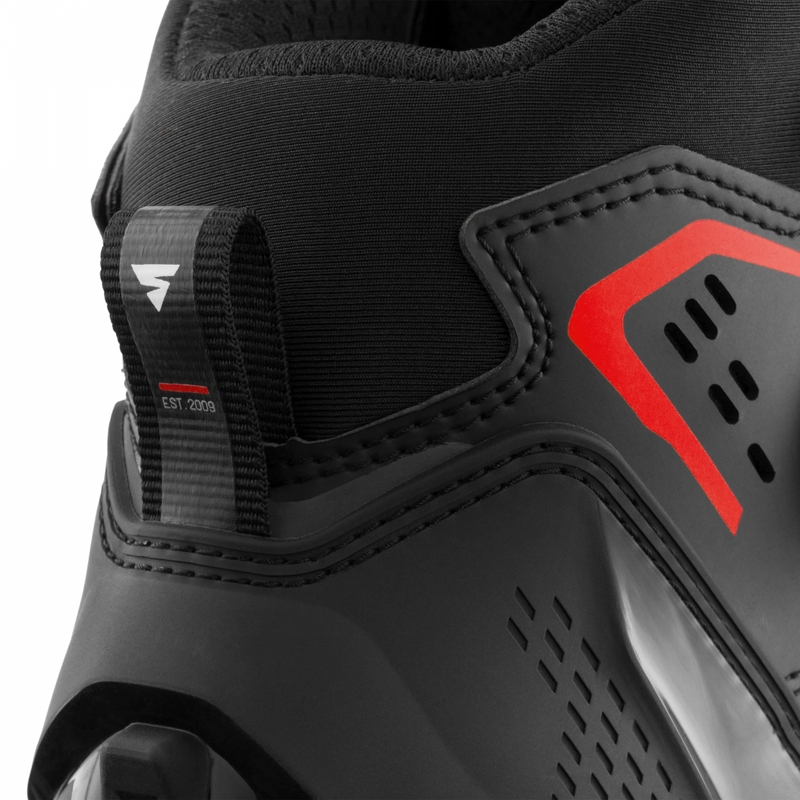 Buty motocyklowe Shima Enzo Air czarno-czerwone