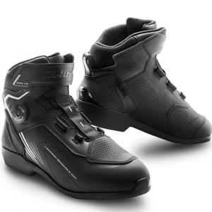 Buty motocyklowe Shima Enzo Air czarno-białe