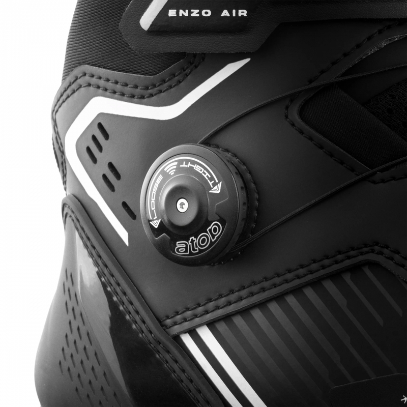 Buty motocyklowe Shima Enzo Air czarno-białe