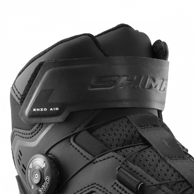 Damskie buty motocyklowe Shima Enzo Air czarno-czarne