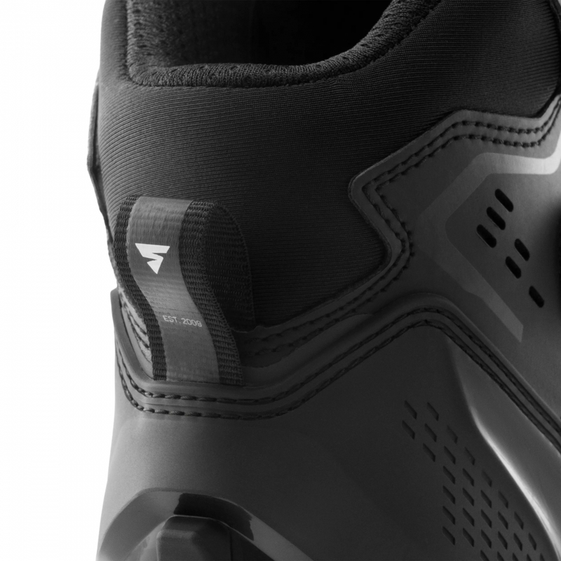 Damskie buty motocyklowe Shima Enzo Air czarno-czarne