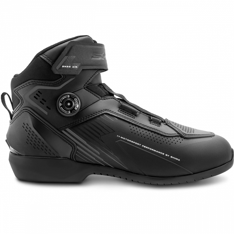 Buty motocyklowe Shima Enzo Air czarno-czarne