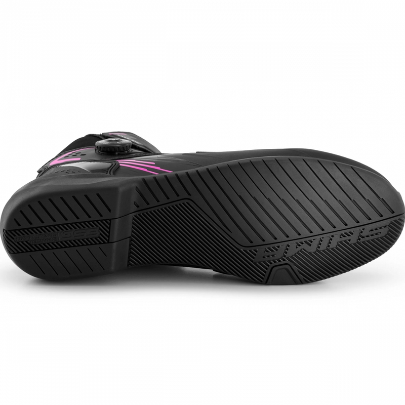 Damskie buty motocyklowe Shima Enzo Air czarno-różowe