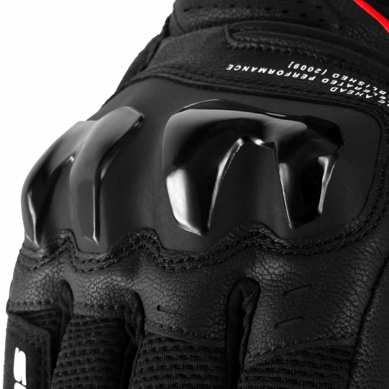 Rękawice motocyklowe Shima Spark 3.0 czarno-czerwone