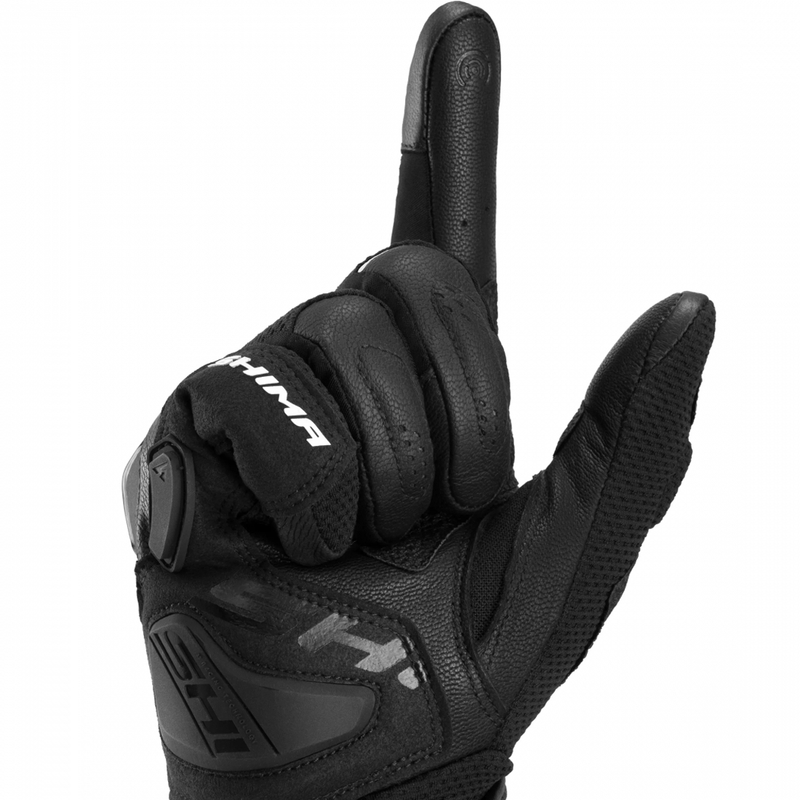 Rękawice motocyklowe Shima Spark 3.0 czarno-białe