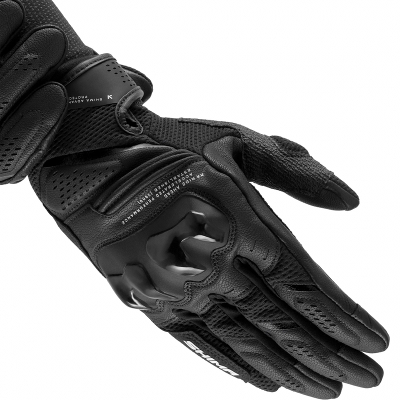Rękawice motocyklowe damskie Shima Spark 3.0 czarne