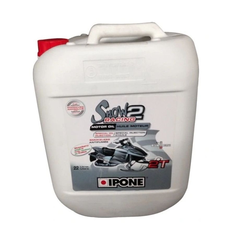 Olej do skuterów śnieżnych Ipone 2T Snow racing 22l truskawkowy