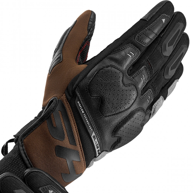 Rękawice motocyklowe Shima Blaze 3.0 brązowe