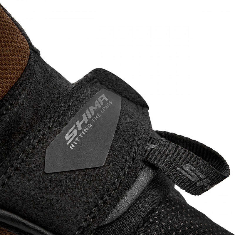 Rękawice motocyklowe Shima Blaze 3.0 brązowe