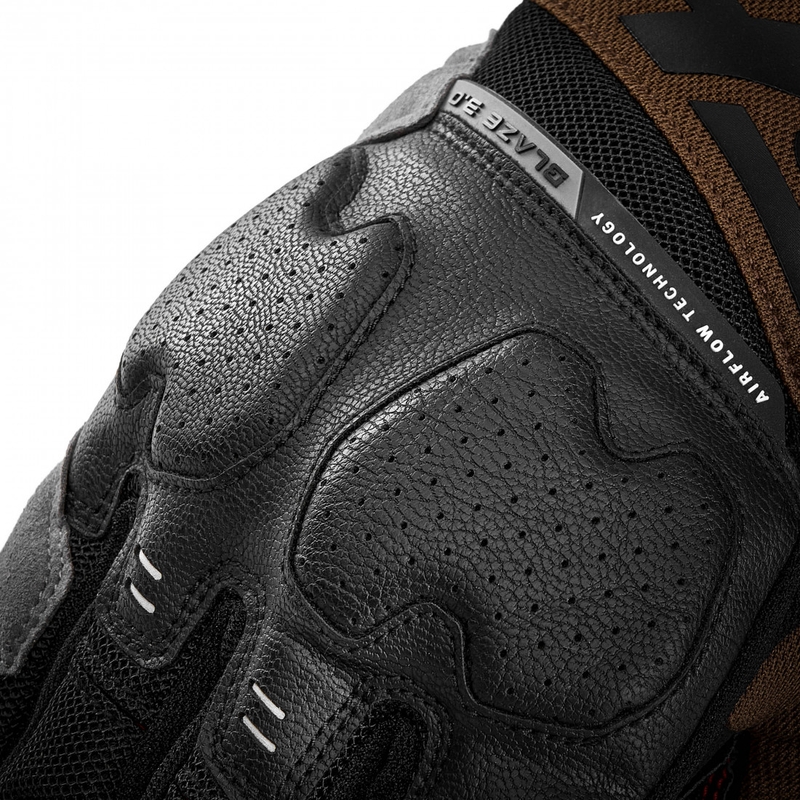 Rękawice motocyklowe Shima Blaze 3.0 brązowe