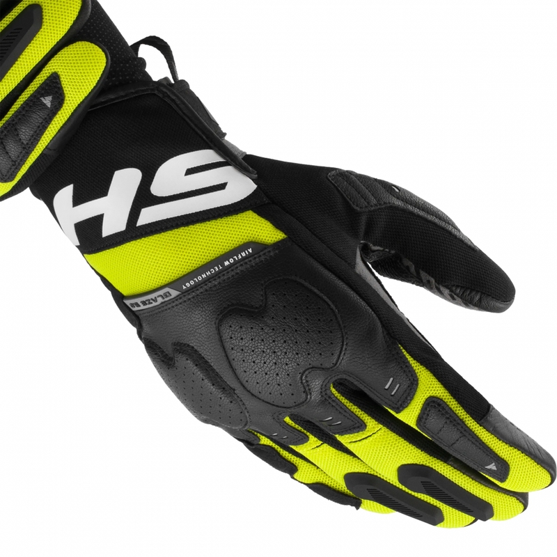 Rękawice motocyklowe Shima Blaze 3.0 fluorescencyjne żółte