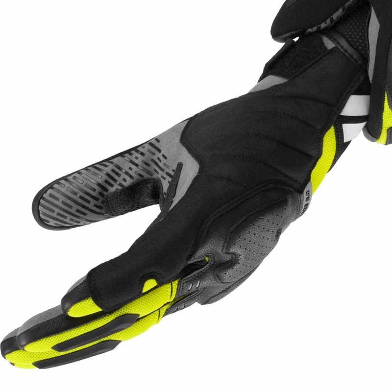 Rękawice motocyklowe Shima Blaze 3.0 fluorescencyjne żółte