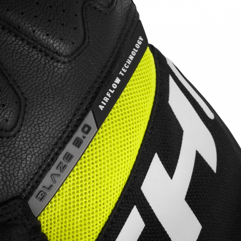 Rękawice motocyklowe Shima Blaze 3.0 fluorescencyjne żółte