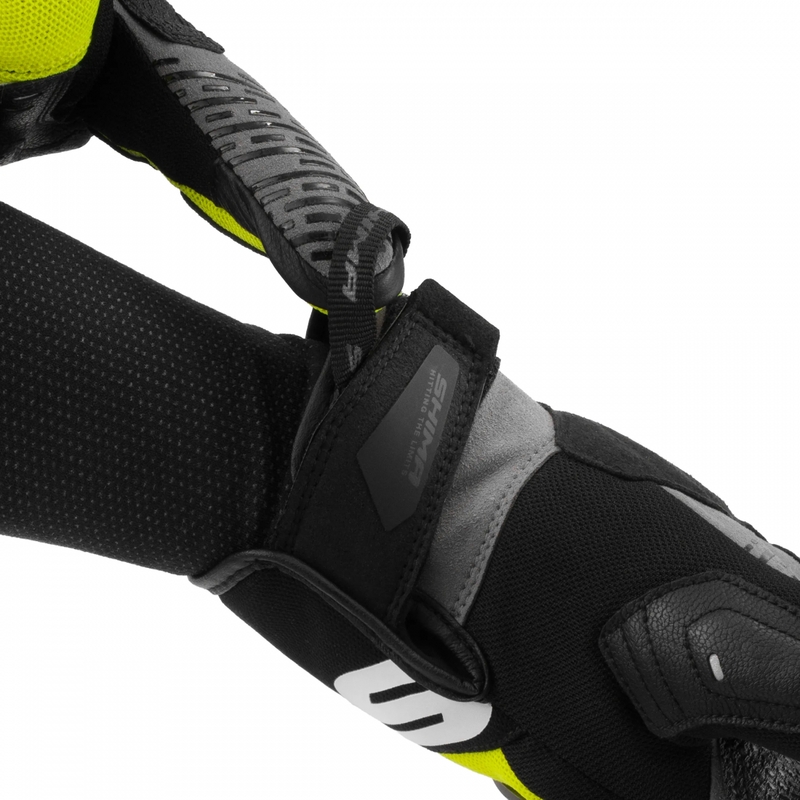 Rękawice motocyklowe Shima Blaze 3.0 fluorescencyjne żółte