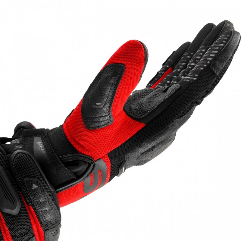 Rękawice motocyklowe Shima Blaze 3.0 czerwone