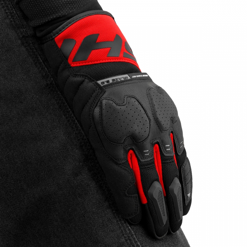 Rękawice motocyklowe Shima Blaze 3.0 czerwone