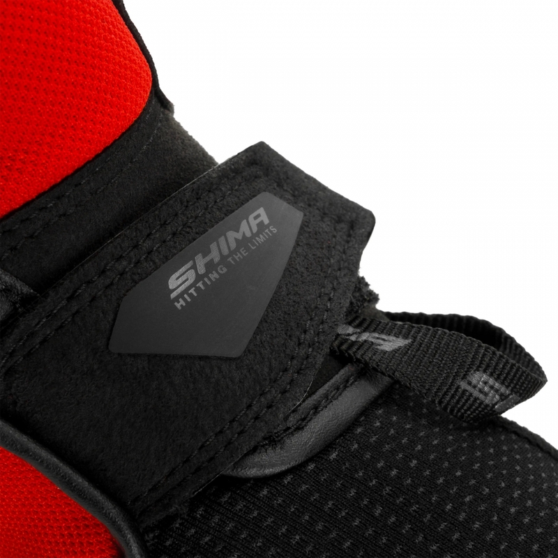 Rękawice motocyklowe Shima Blaze 3.0 czerwone