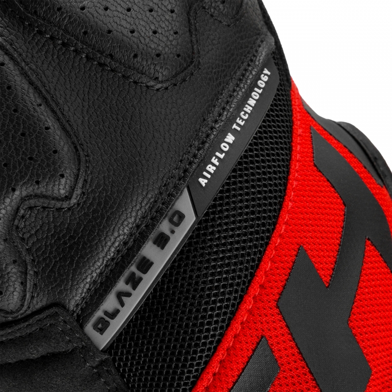 Rękawice motocyklowe Shima Blaze 3.0 czerwone