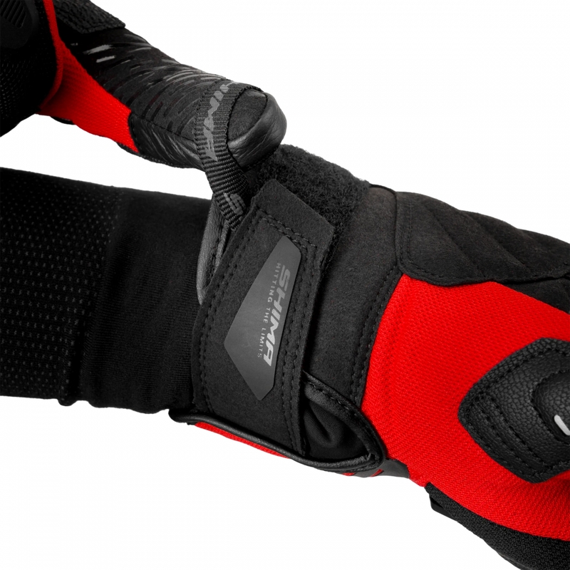 Rękawice motocyklowe Shima Blaze 3.0 czerwone