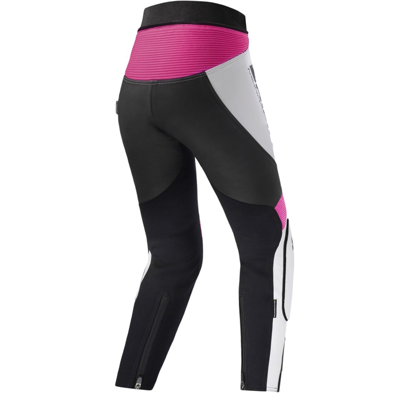 Spodnie motocyklowe damskie Shima Miura 2.0 czarno-fluo róż