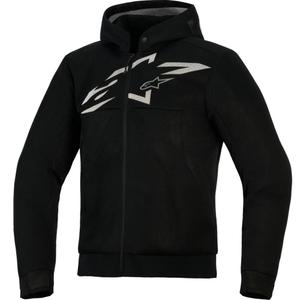 Bluza motocyklowa Alpinestars Chrome Superairflow czarno-ciemnoszaro-biała
