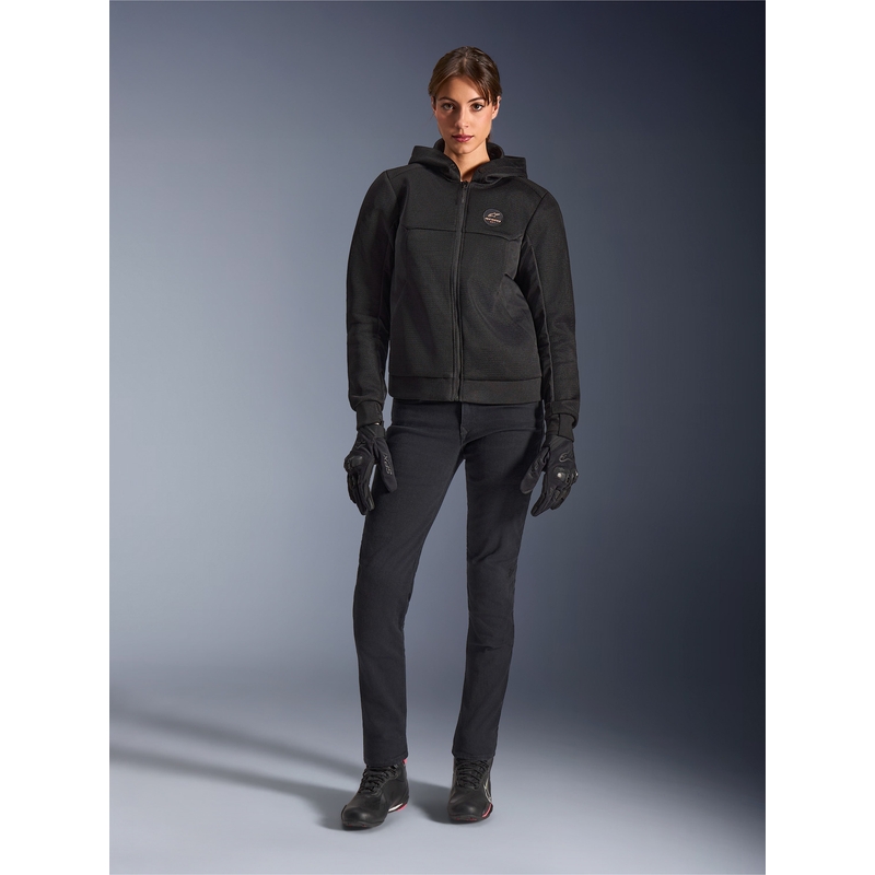 Kurtka motocyklowa damska Alpinestars Stella Chrome Superairflow czarno-miedziana