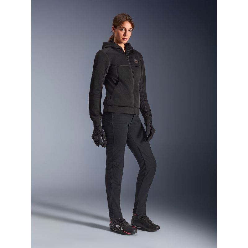 Kurtka motocyklowa damska Alpinestars Stella Chrome Superairflow czarno-miedziana