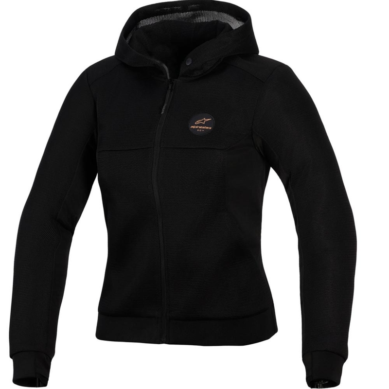 Kurtka motocyklowa damska Alpinestars Stella Chrome Superairflow czarno-miedziana