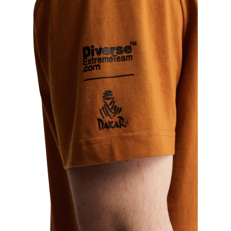 Koszulka Dakar Logo 263 brązowa