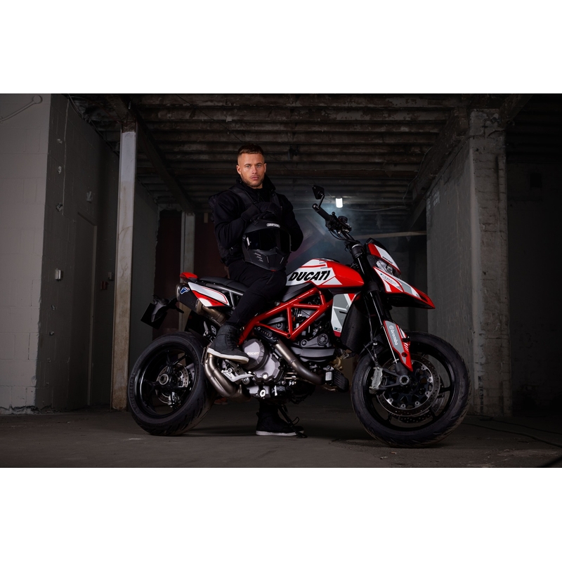 Kurtka motocyklowa Oxford Armourlite AA Lockon w kolorze czarnym