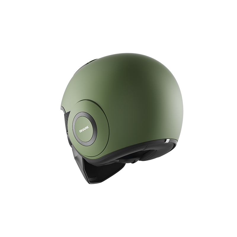 Kask motocyklowy SHARK DRAK Blank Mat zielony