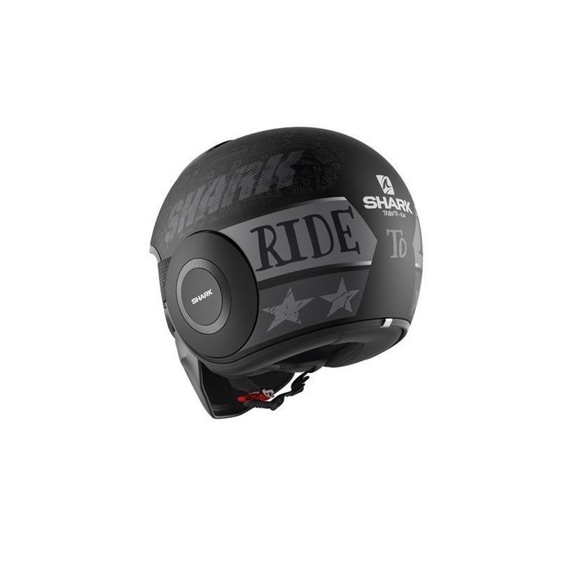 Kask motocyklowy SHARK DRAK Tribute Mat czarno-szary wyprzedaż