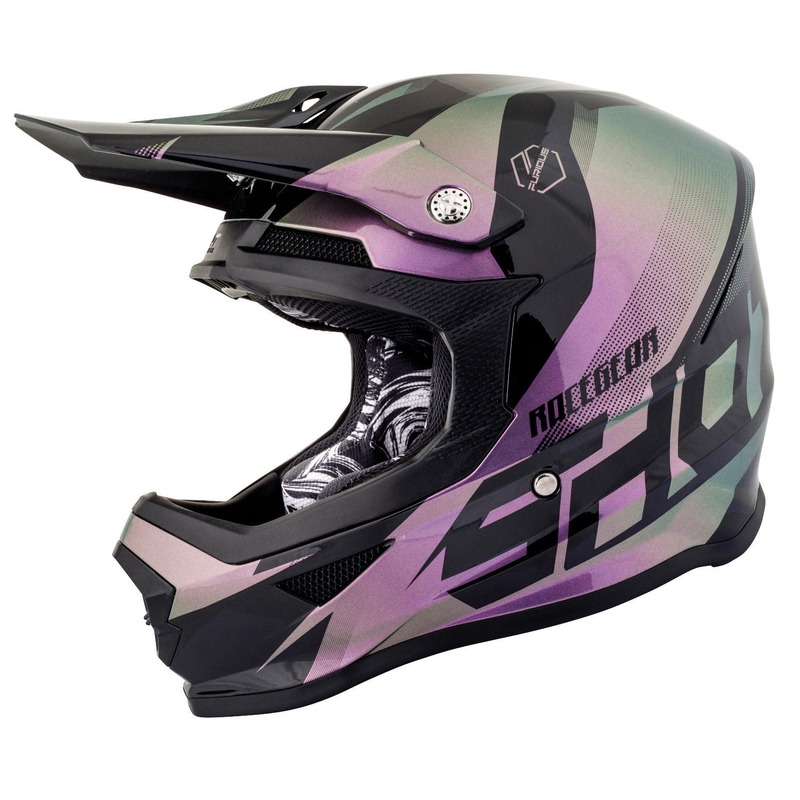 Motocrossowy kask Shot Ultimate Chameleon wyprzedaż