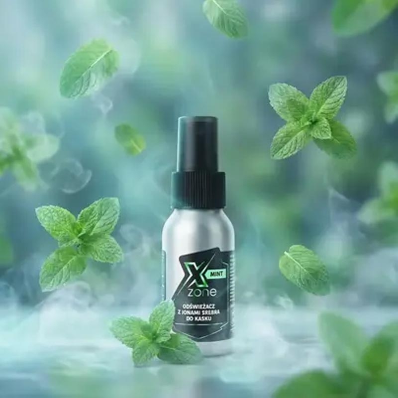 Osvěžovač interiéru přilby s ionty stříbra 50 ml máta