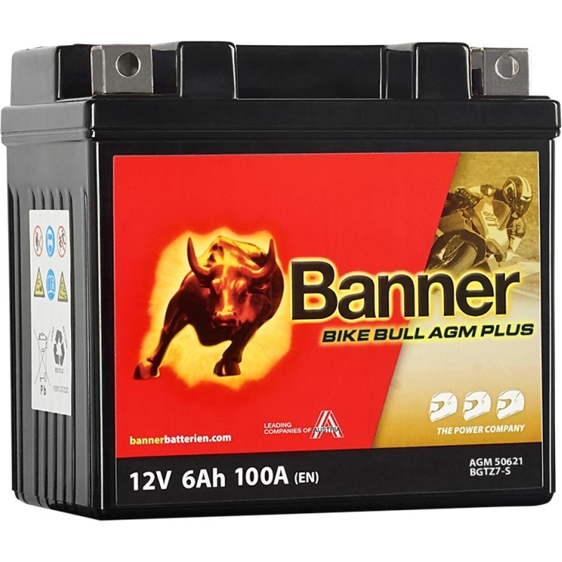 Akumulator AGM Banner Bike Bull AGM PLUS AGM PLUS 506 21 / BGTZ7-S - GTZ7-S
