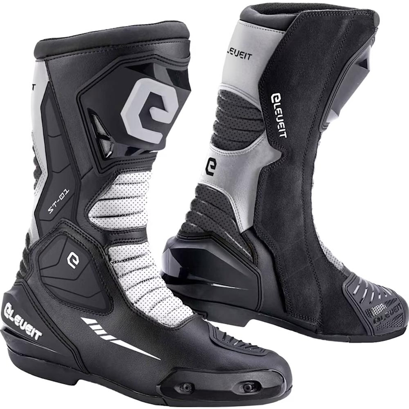 Buty motocyklowe Eleveit ST-01 czarno-białe
